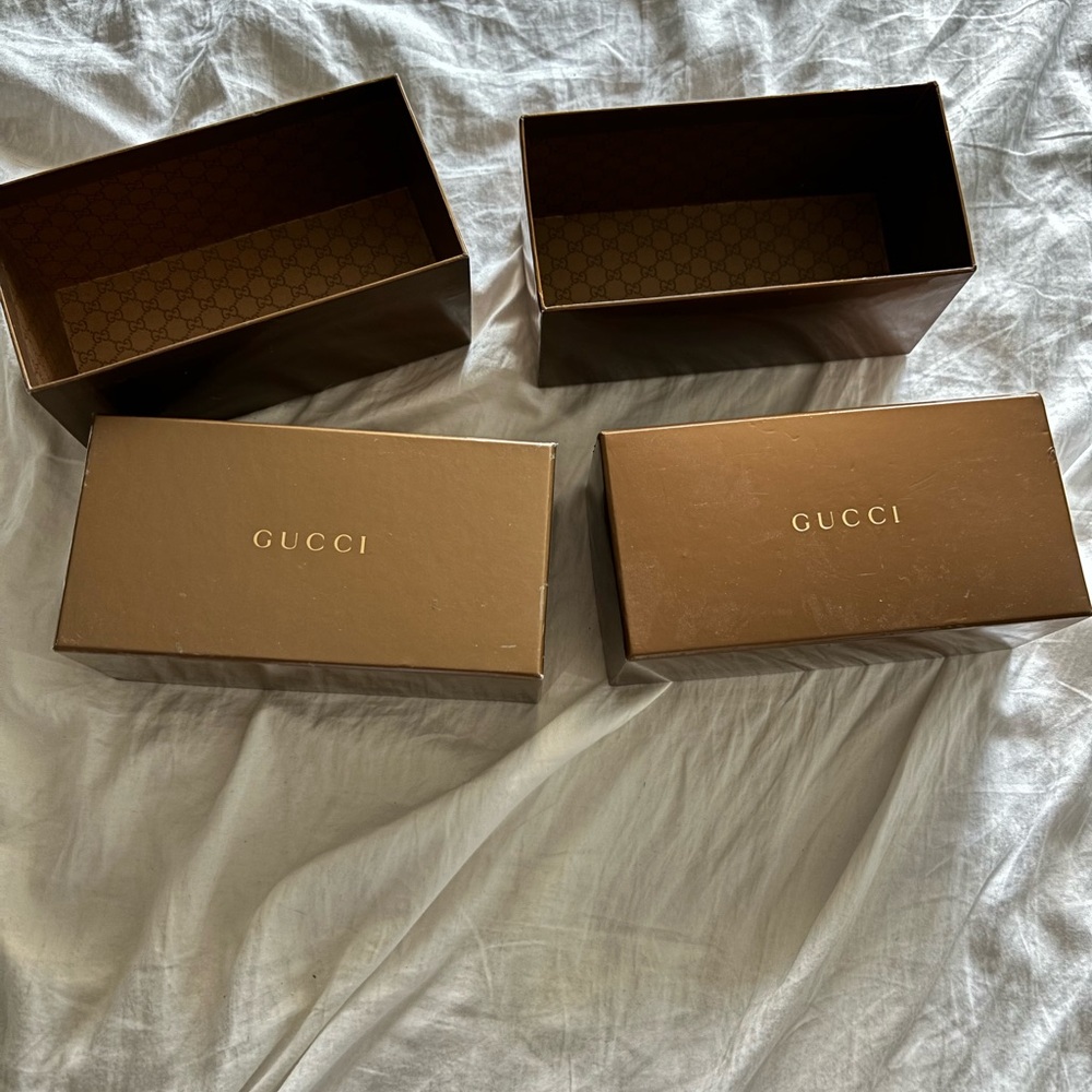 Iconic 2007 Gucci sunglass cases